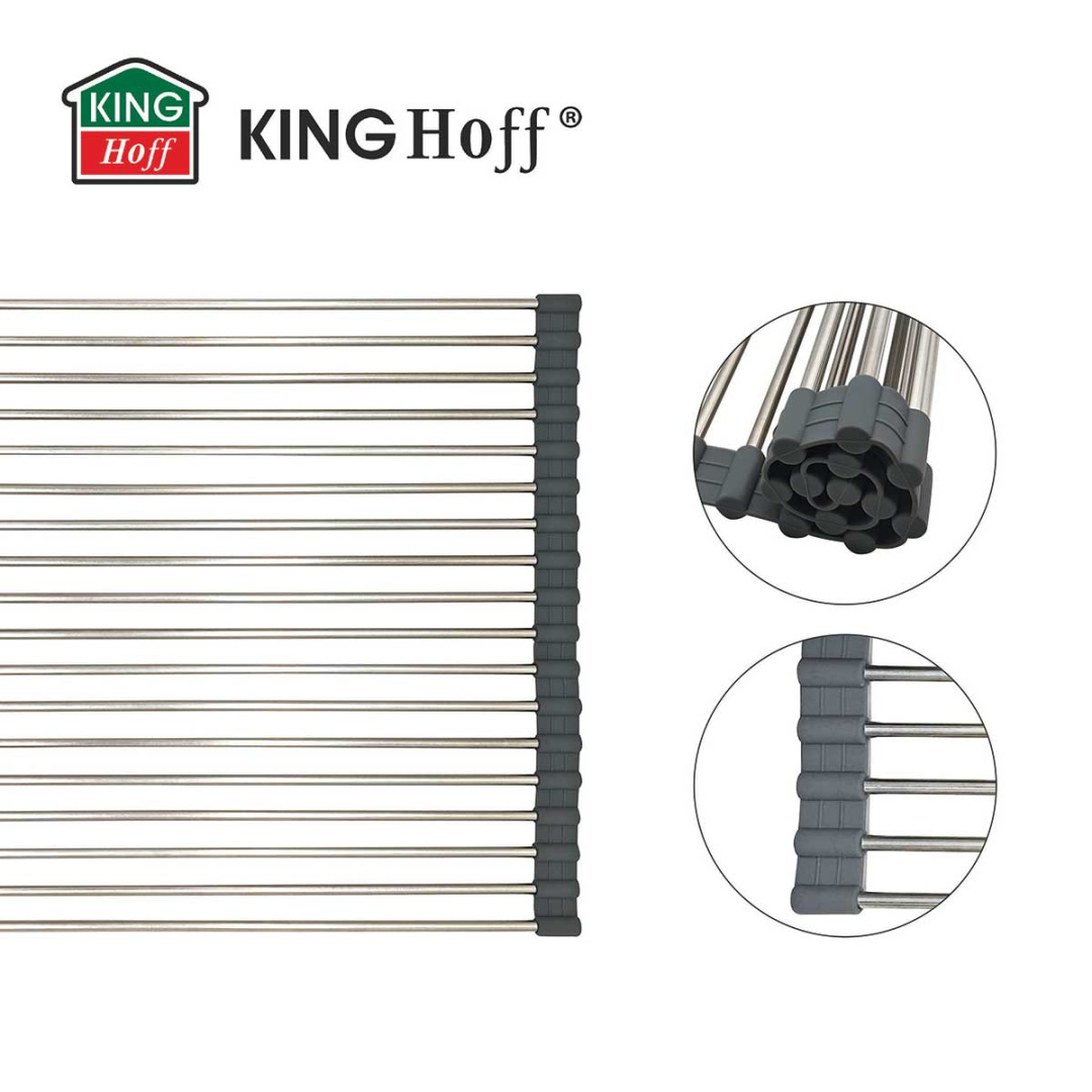 SUSZARKA OCIEKACZ ZWIJANY MATA STALOWA NA ZLEWOZMYWAK KINGHOFF KH-1903